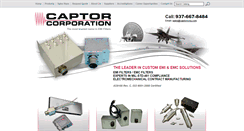 Desktop Screenshot of captorcorp.com